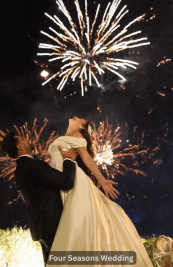 Εντυπωσιακά βεγγαλικά γάμων σε δεξίωση – Nanos Fireworks για αξέχαστες στιγμές